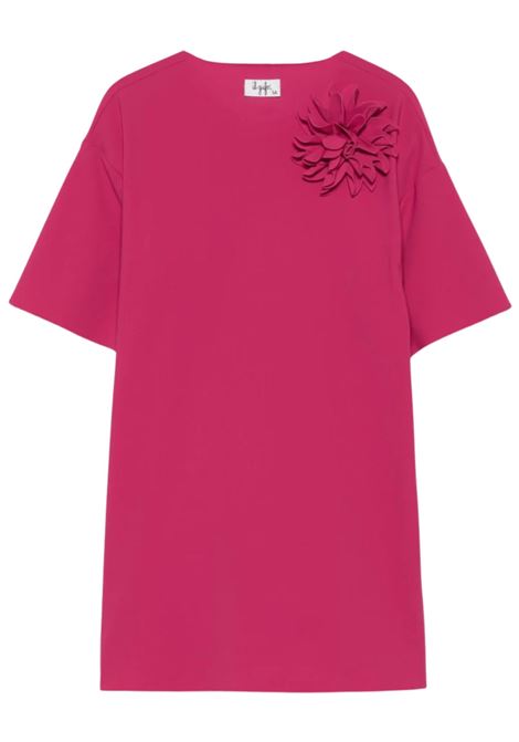 Abito bambina fucsia IL GUFO | VM783N/MAFUCSIA